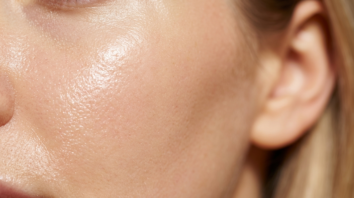 Extreme close-up macro photography of healthy, glo