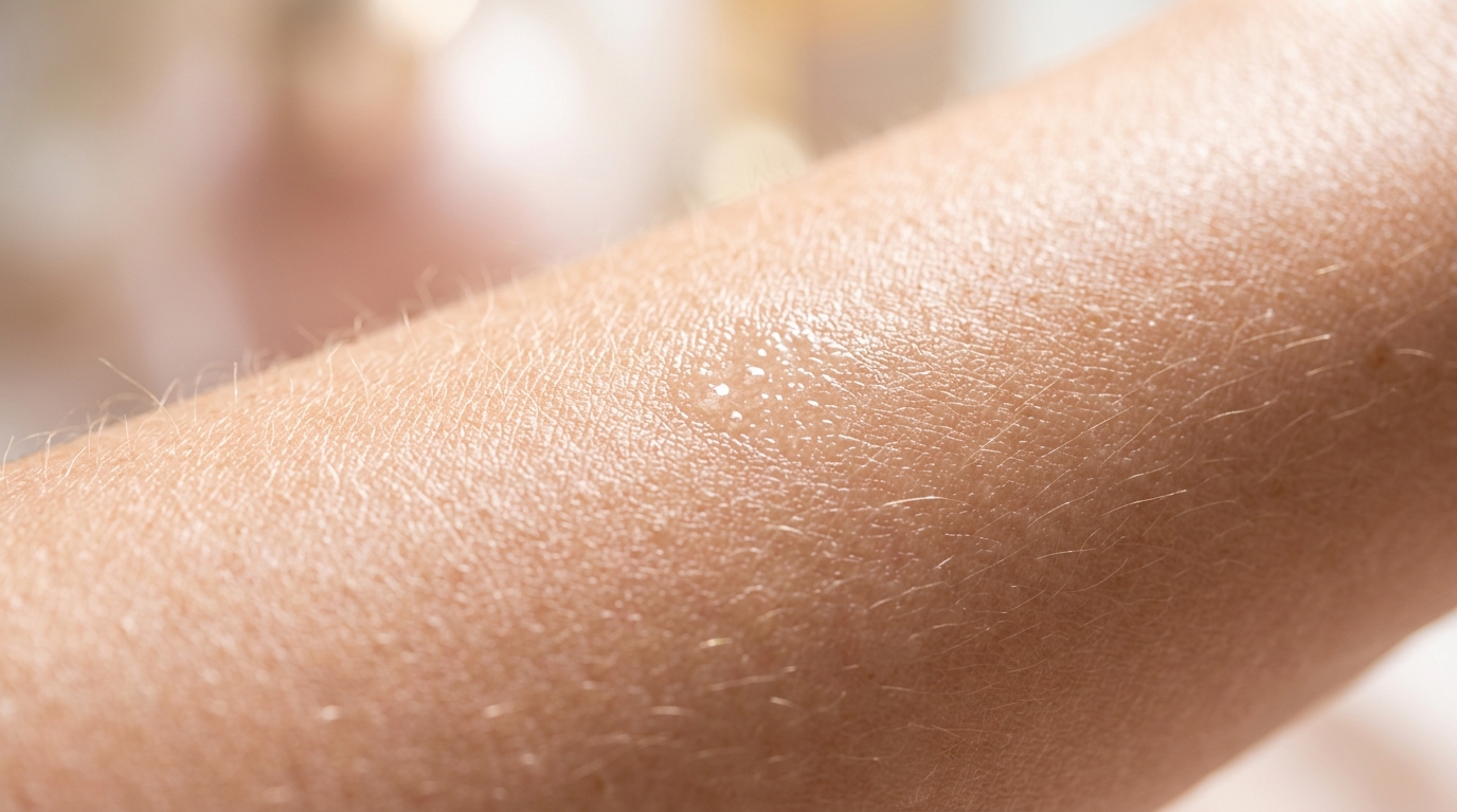 Extreme close-up macro photography of healthy, glo