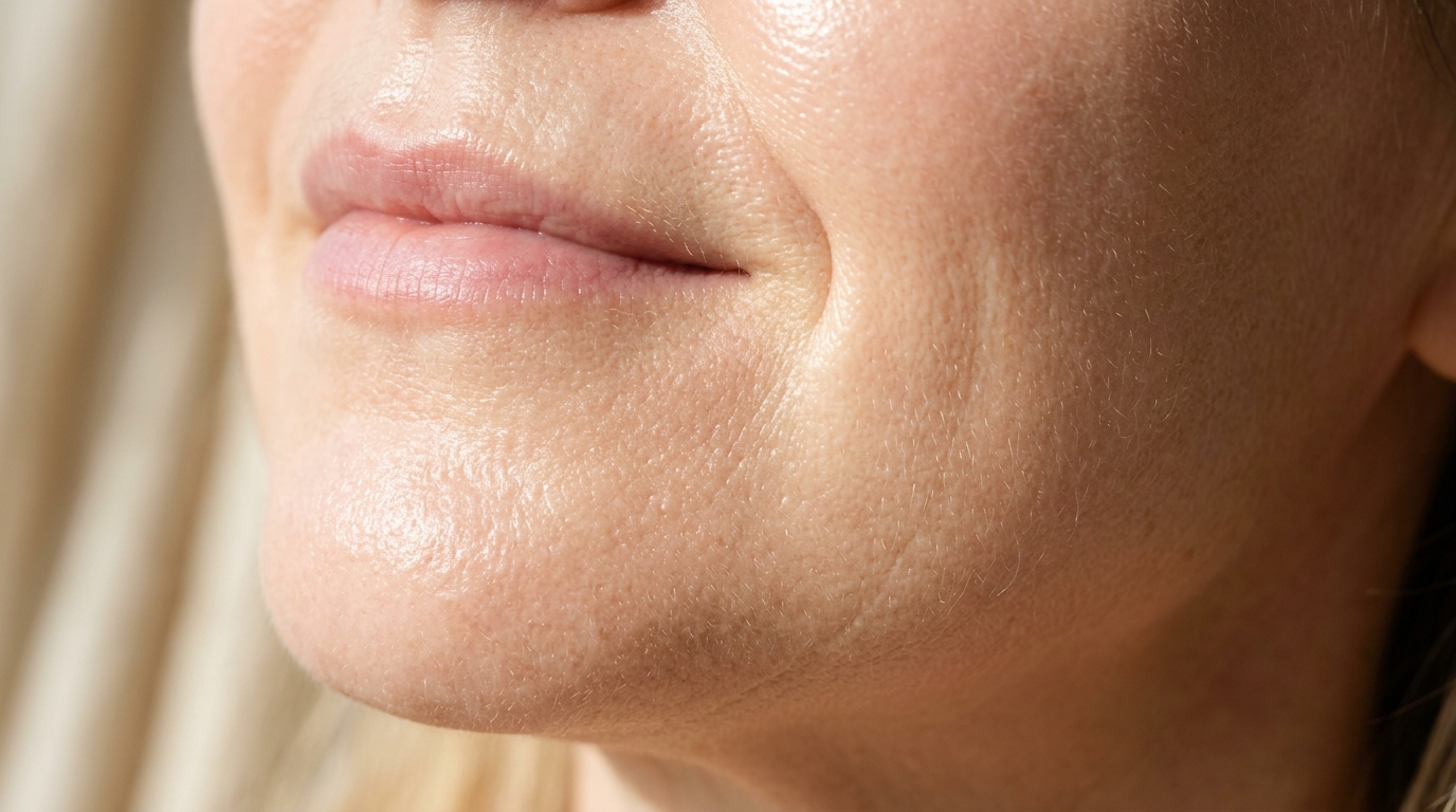 Extreme close-up macro photography of healthy, glo