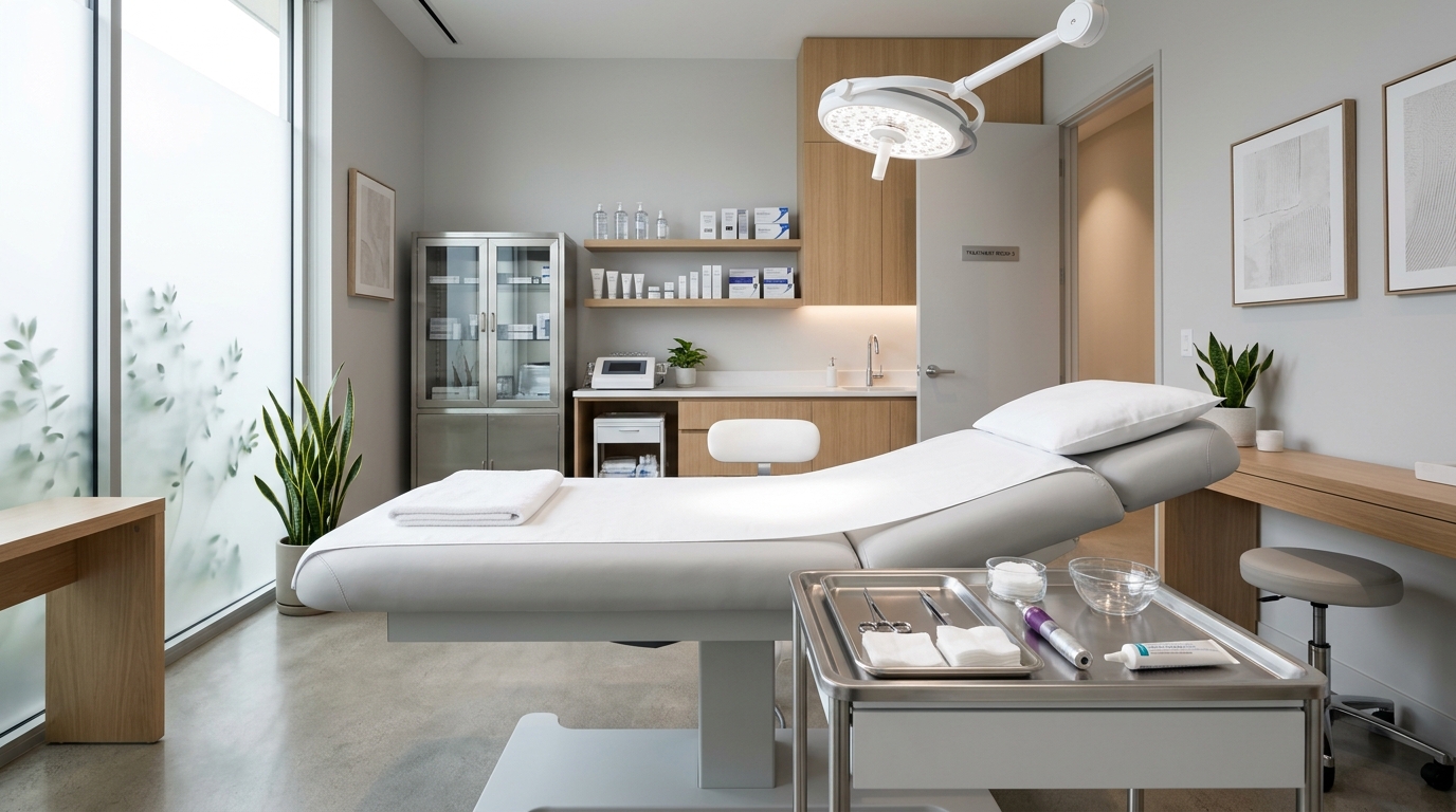 下眼瞼手術の傷跡 — 皮膚施術ガイド