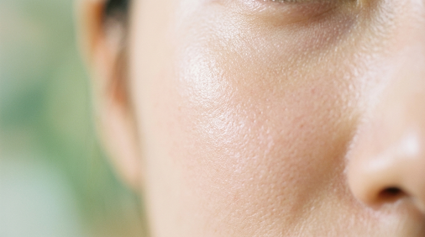 Extreme close-up macro photography of healthy, glo
