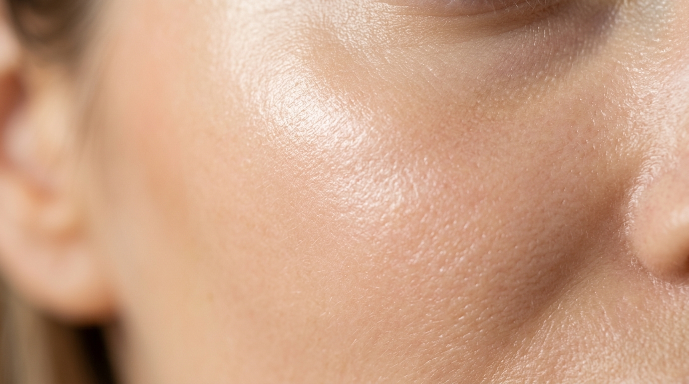 Extreme close-up macro photography of healthy, glo