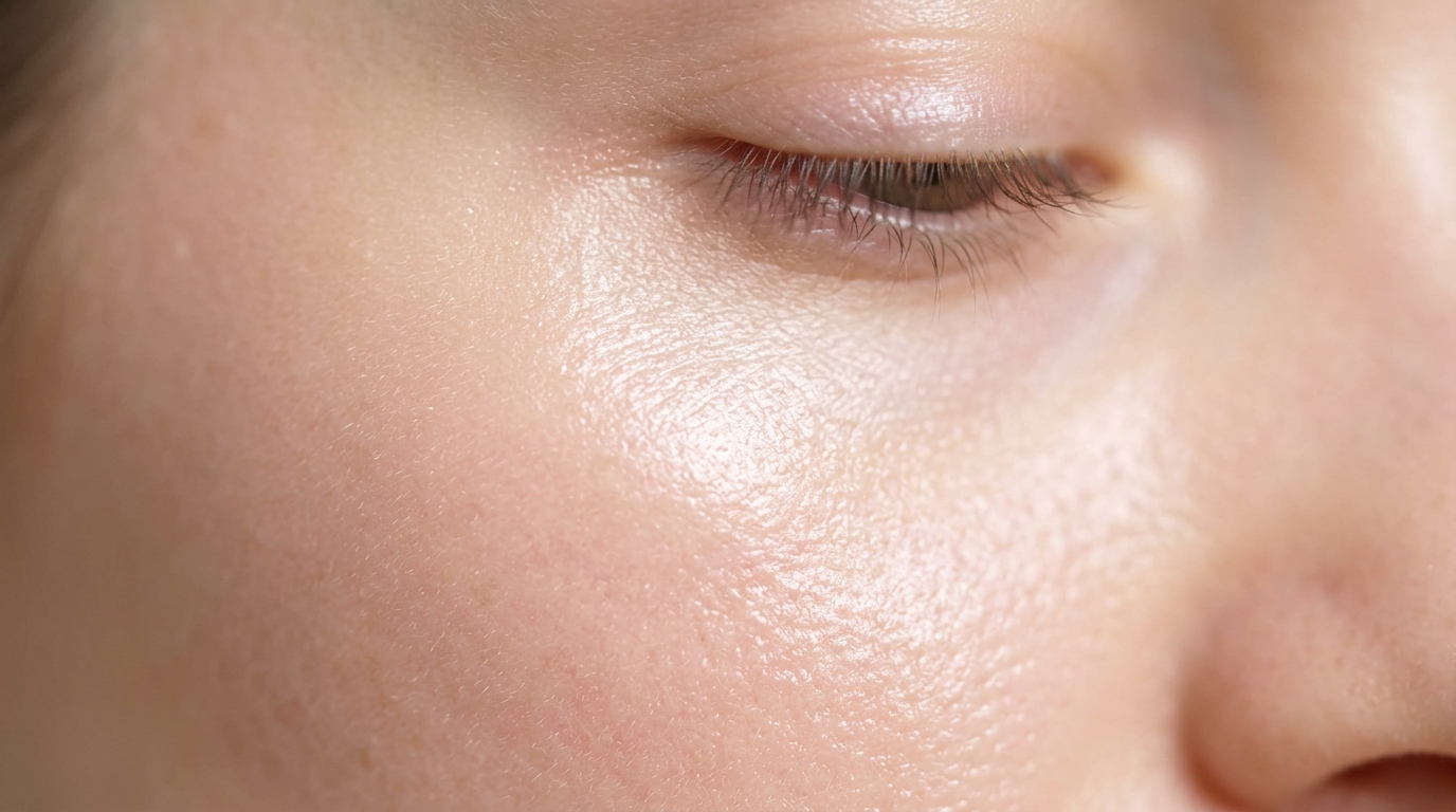 Extreme close-up macro photography of healthy, glo