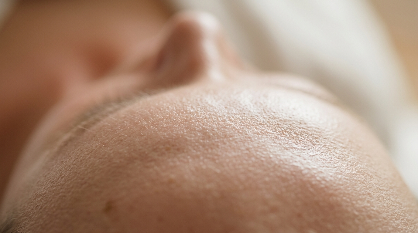 Extreme close-up macro photography of healthy, glo