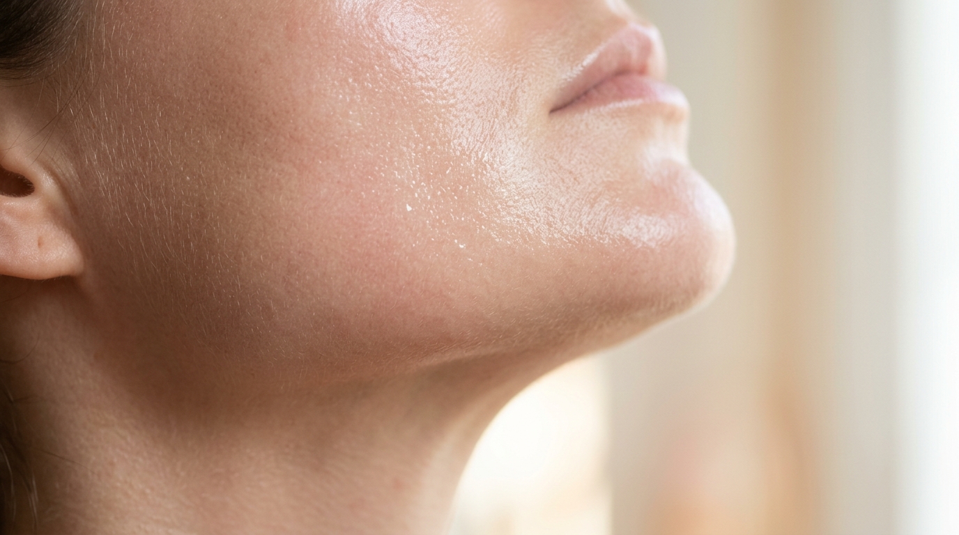 Extreme close-up macro photography of healthy, glo